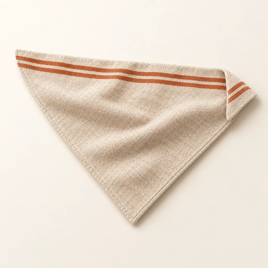 Dog bandana, illustrative product development concept