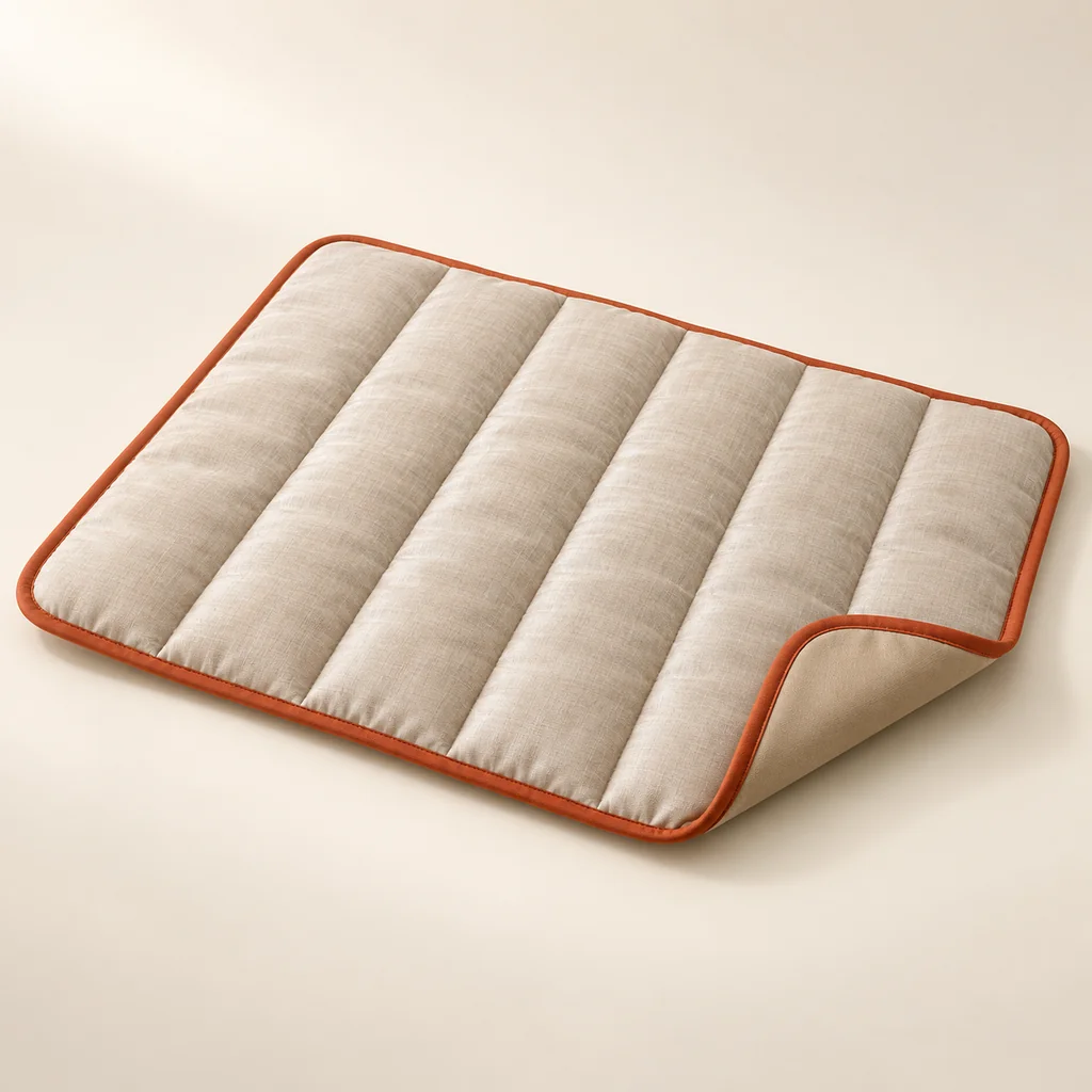 Cooling mat, illustrative product development concept