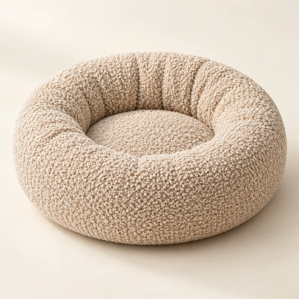 Donut bolster bed, illustrative product development concept