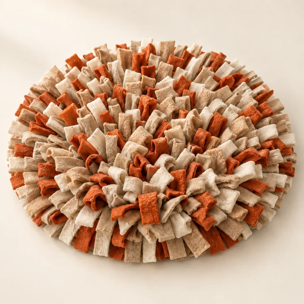 Snuffle mat, illustrative product development concept